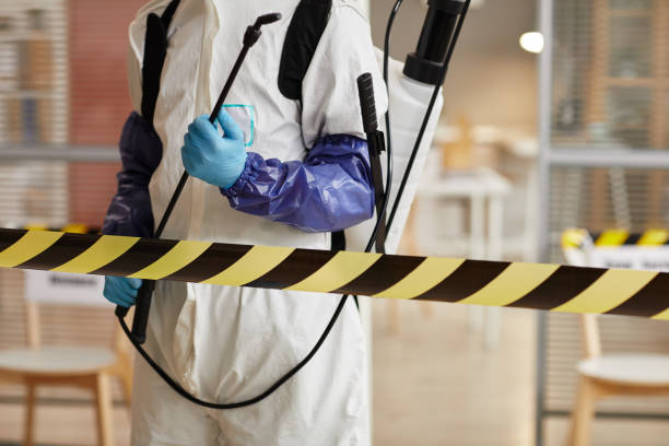 Professional Biohazard Cleanup technician working in Seaside, OR